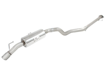 Takeda 2-1/2 Inch 304 Stainless Steel Cat-Back Exhaust System w/ Tip Nissan Juke 11-14 L4-1.6L (t) aFe Power