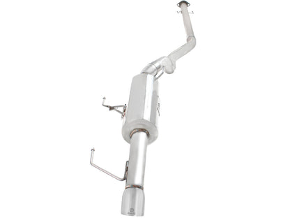 Takeda 2-1/2 Inch 304 Stainless Steel Cat-Back Exhaust System w/ Tip Nissan Juke 11-14 L4-1.6L (t) aFe Power-1
