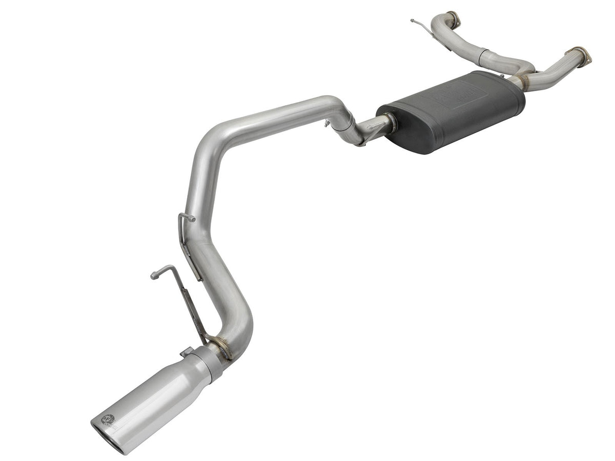 Mach Force Xp 3 Cat-Back 304 Stainless Steel Exhaust System w/ Tip Nissan Patrol (Y62) 10-19 V8-5.6L (400 hp) VK56VD aFe Power