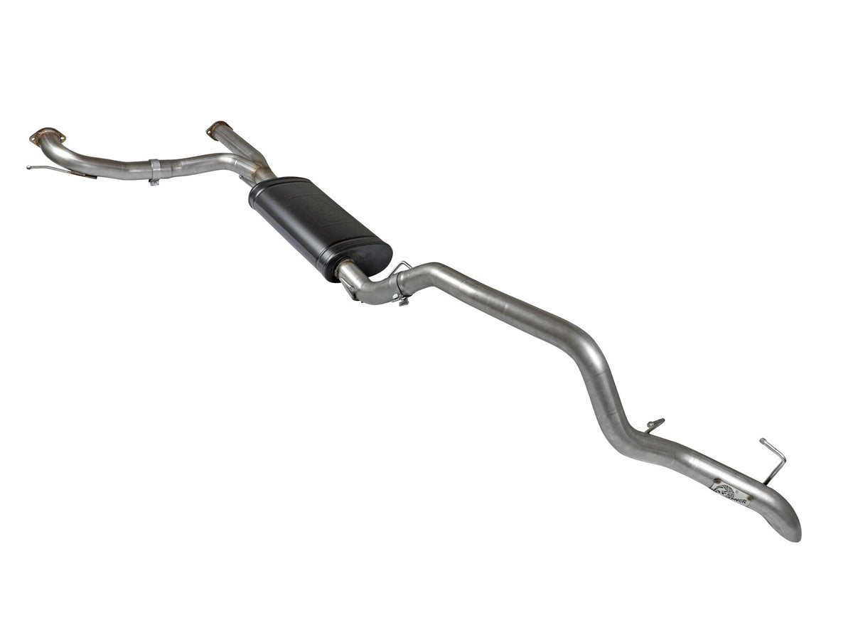 Mach Force-Xp 3 Inch 304 Stainless Steel Cat-Back Hi-Tuck Exhaust System Nissan Patrol (Y62) 10-19 V8-5.6L (400 hp) VK56VD aFe Power