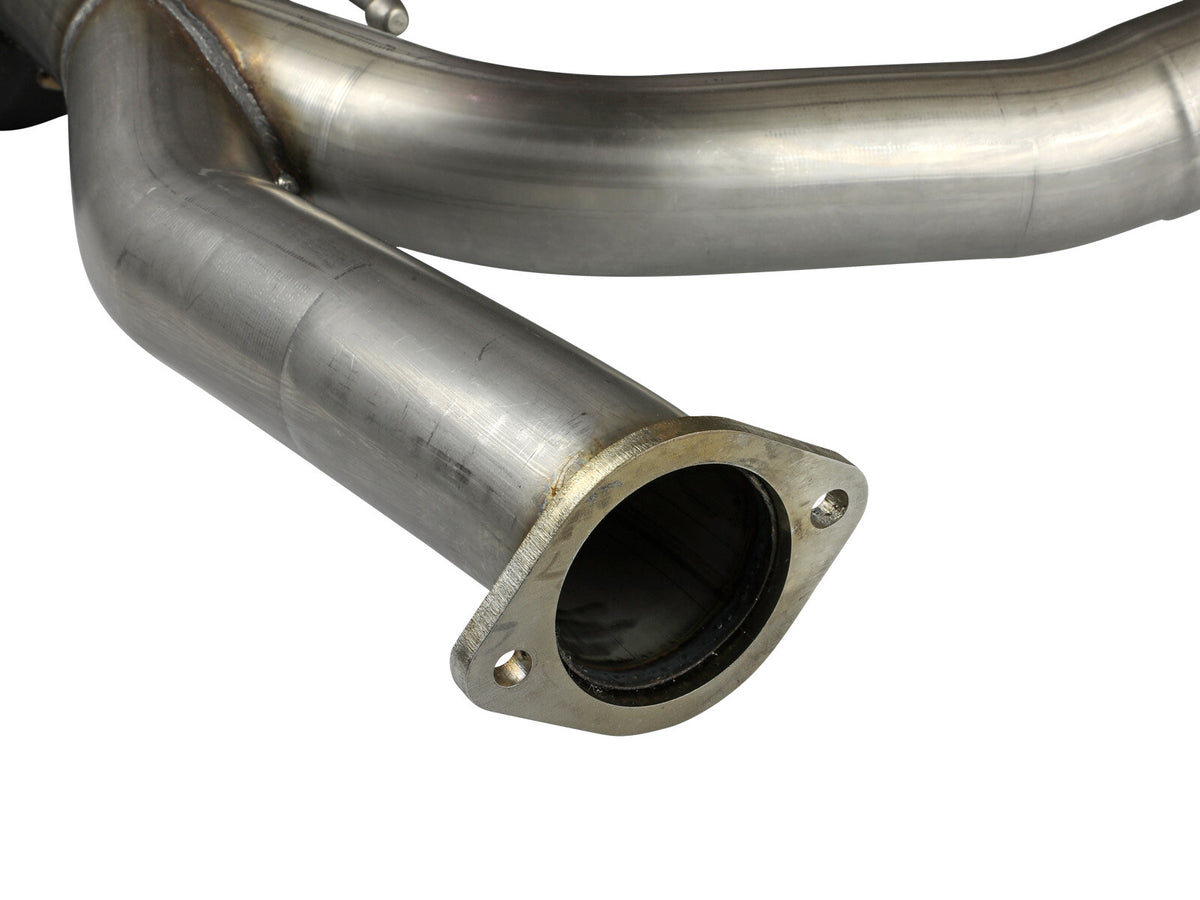 Mach Force-Xp 3 Inch 304 Stainless Steel Cat-Back Hi-Tuck Exhaust System Nissan Patrol (Y62) 10-19 V8-5.6L (400 hp) VK56VD aFe Power-3