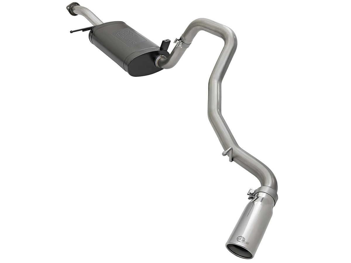 Mach Force-Xp 304 Stainless Steel Cat-Back Exhaust System w/Tip Nissan Patrol (Y61) 01-19 L6-4.8L aFe Power