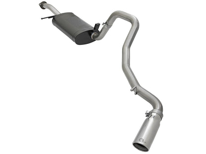 Mach Force-Xp 304 Stainless Steel Cat-Back Exhaust System w/Tip Nissan Patrol (Y61) 01-19 L6-4.8L aFe Power