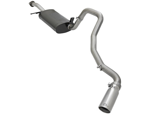Mach Force-Xp 304 Stainless Steel Cat-Back Exhaust System w/Tip Nissan Patrol (Y61) 01-19 L6-4.8L aFe Power