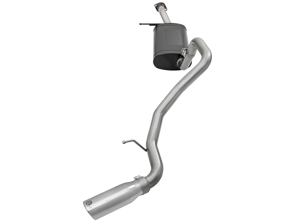 Mach Force-Xp 304 Stainless Steel Cat-Back Exhaust System w/Tip Nissan Patrol (Y61) 01-19 L6-4.8L aFe Power-1