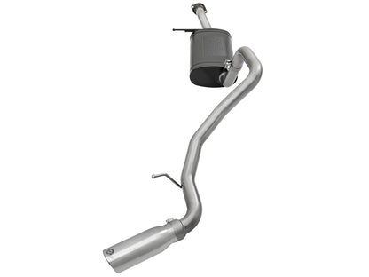 Mach Force-Xp 304 Stainless Steel Cat-Back Exhaust System w/Tip Nissan Patrol (Y61) 01-19 L6-4.8L aFe Power-1