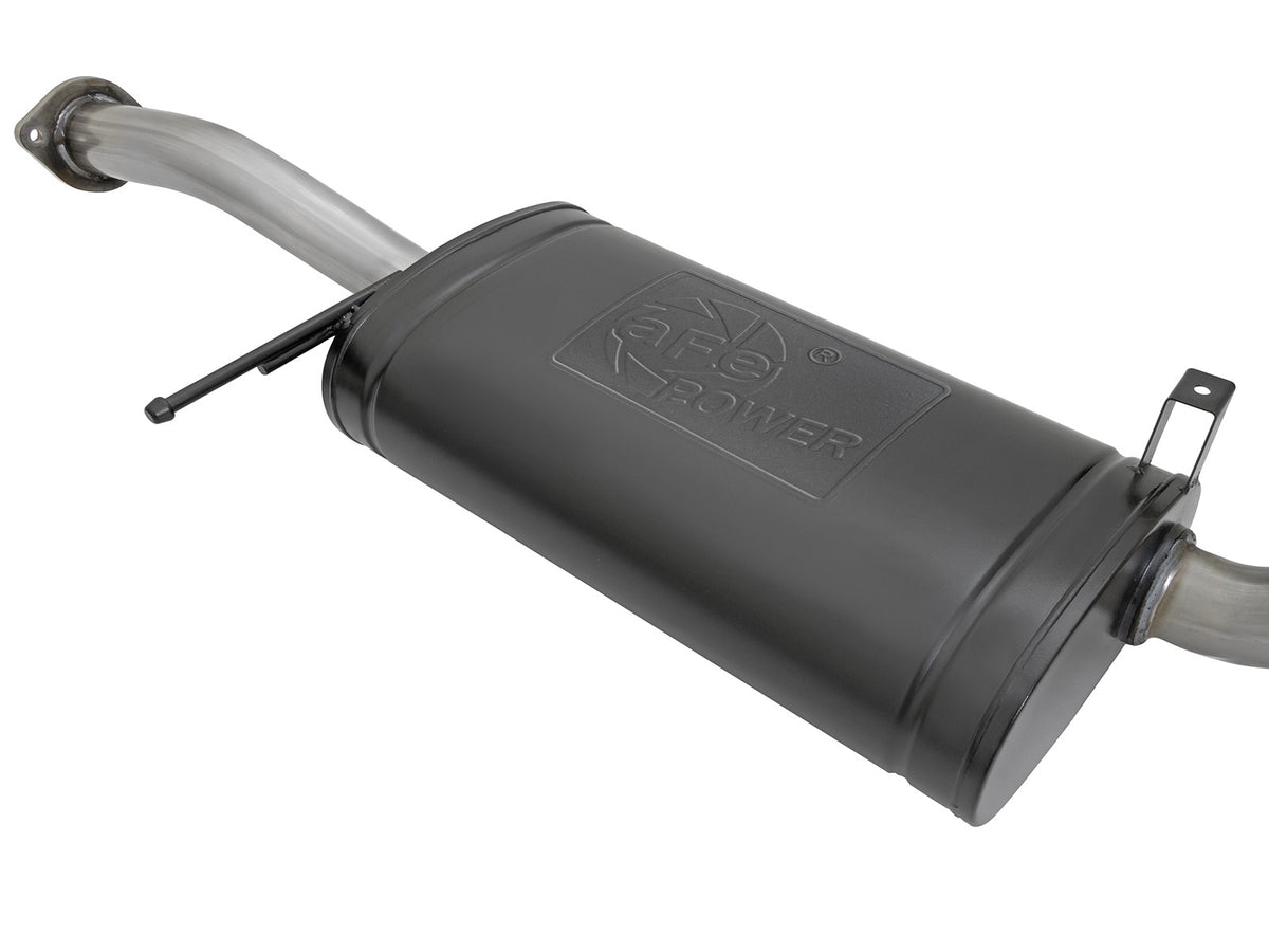 Mach Force-Xp 304 Stainless Steel Cat-Back Exhaust System w/Tip Nissan Patrol (Y61) 01-19 L6-4.8L aFe Power-2