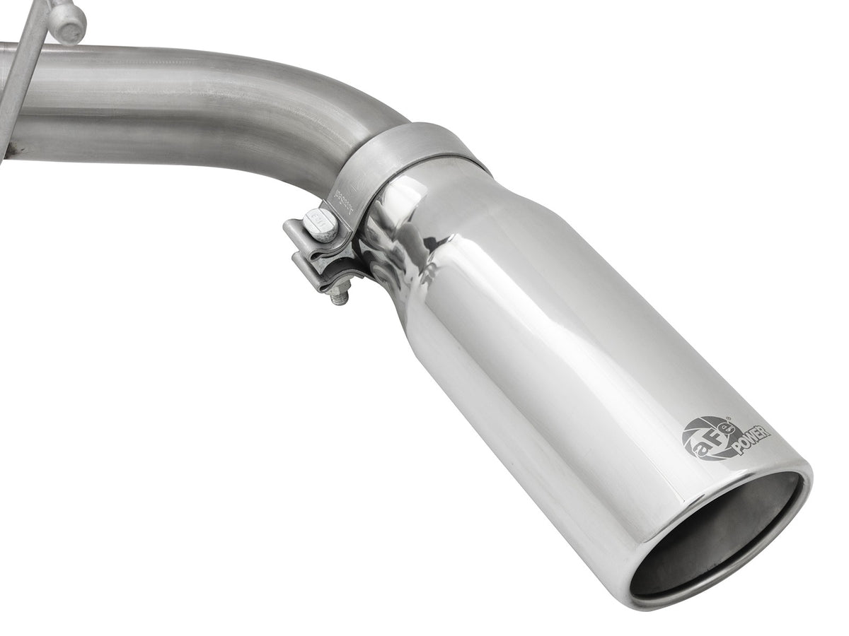 Mach Force-Xp 304 Stainless Steel Cat-Back Exhaust System w/Tip Nissan Patrol (Y61) 01-19 L6-4.8L aFe Power-3