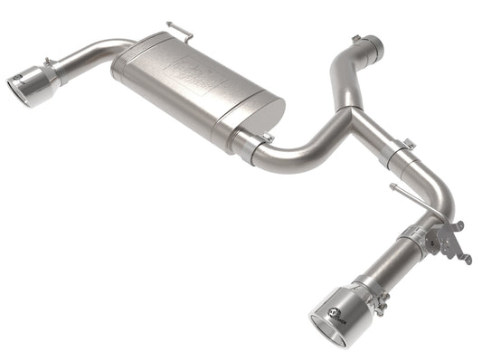 Mach Force-Xp 3 to 2-1/2 Inch Stainless Steel Axle-Back Exhaust w/ Tip BMW X1 (F48) 15-22 L4-2.0L (t) aFe Power