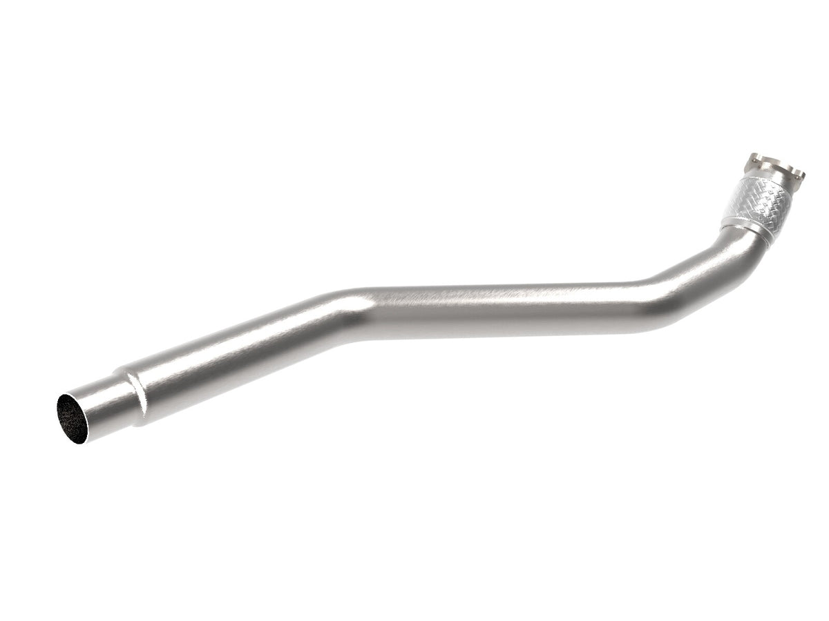 Mach Force-Xp 3 Inch 304 Stainless Steel Front Resonator Delete Pipe Audi A4/A5 (B8) 09-16 L4-2.0L (t) aFe Power