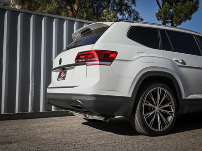 Mach Force-Xp 3 Inch to 2-1/2 Inch 304 SS Cat-Back Hi-Tuck Exhaust System Volkswagen Atlas 18-26 L4-2.0L/V6-3.6L aFe Power-2