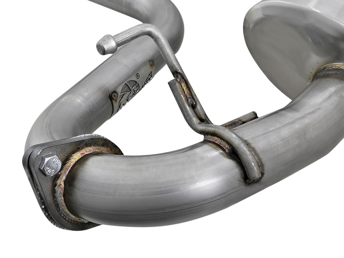 Takeda 2-1/2 Inch 304 Stainless Steel Cat-Back Exhaust System Subaru Crosstrek 18-26 H4-2.0L aFe Power-1