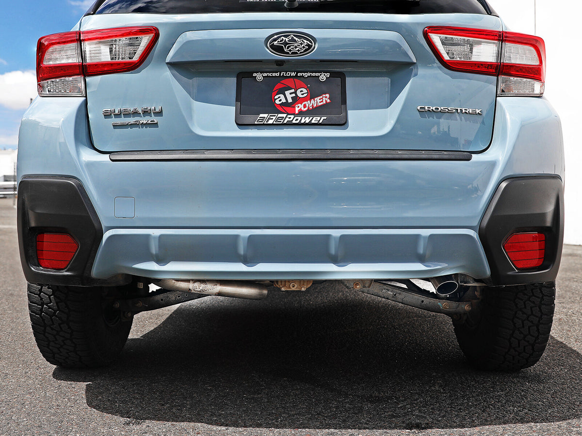 Takeda 2-1/2 Inch 304 Stainless Steel Cat-Back Exhaust System Subaru Crosstrek 18-26 H4-2.0L aFe Power-5