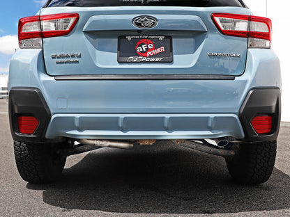 Takeda 2-1/2 Inch 304 Stainless Steel Cat-Back Exhaust System Subaru Crosstrek 18-26 H4-2.0L aFe Power-5