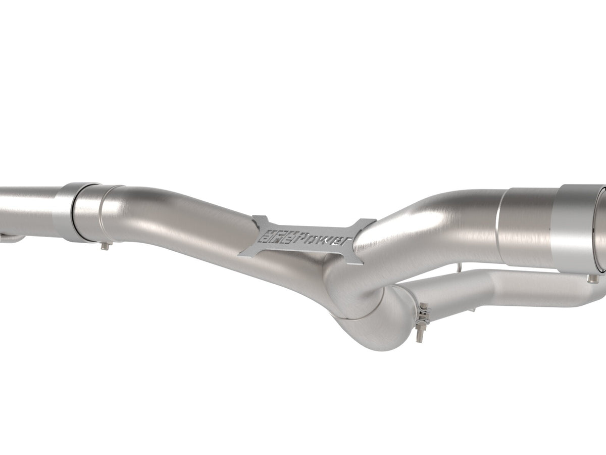 Mach Force-Xp 3 Inch to 2-1/2 Inch 304 Stainless Steel Axle-Back Exhaust System Alfa Romeo Stelvio 17-26 L4-2.0L (t) aFe Power-1