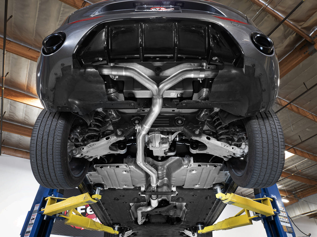 Mach Force-Xp 3 Inch to 2-1/2 Inch 304 Stainless Steel Axle-Back Exhaust System Alfa Romeo Stelvio 17-26 L4-2.0L (t) aFe Power-5