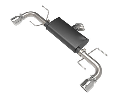 Takeda 2-1/2 Inch 304 Stainless Steel Axle-Back Exhaust System w/ Tip Mazda Cx-5 17-25 L4-2.5/2.5L (t) aFe Power