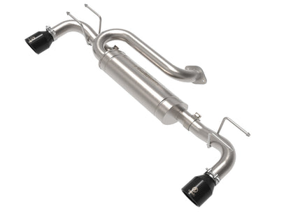 Takeda 3 Inch to 2-1/2 Inch 304 Stainless Steel Axle-Back Exhaust Mazda 3 Hatchback 19-26 L4-2.5L/2.5L (t) aFe Power-15
