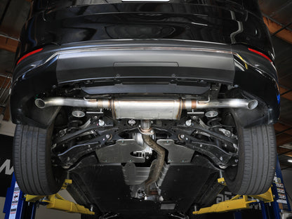 Takeda 2-1/2 Inch 304 Stainless Steel Axle-Back Hi-Tuck Exhaust System Mazda Cx-90 24-26 L4/L6 aFe Power-2