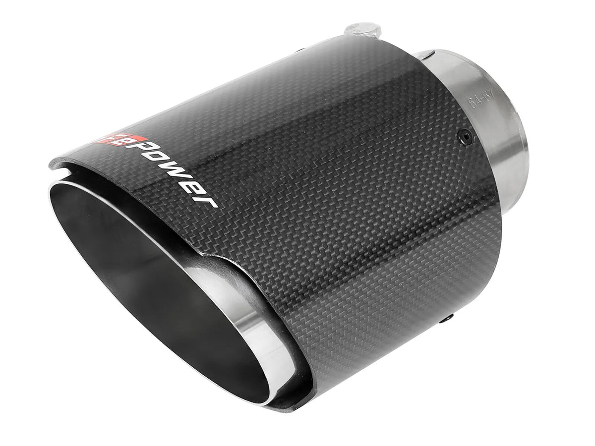Takeda 2-1/2 Inch 304 Stainless Steel Axle-Back Exhaust System w/ Carbon Tip Mazda Cx-50 23-26 L4-2.5L/2.5L (t) aFe Power-1