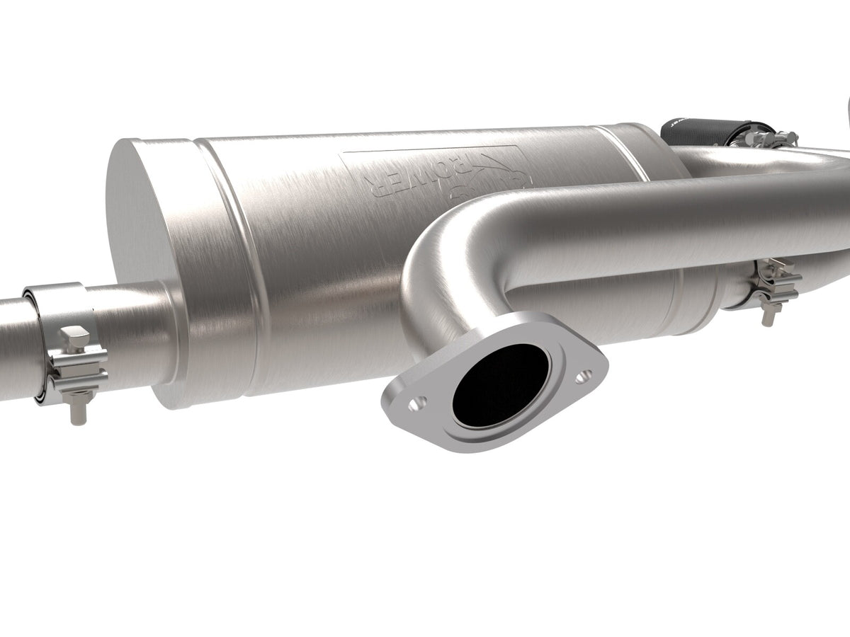 Takeda 2-1/2 Inch 304 Stainless Steel Axle-Back Exhaust System w/ Tip Mazda Cx-50 23-26 L4-2.5L/2.5L (t) aFe Power-2