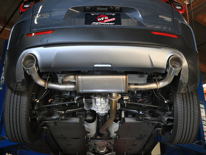 Takeda 2-1/2 Inch 304 Stainless Steel Axle-Back Exhaust System w/ Tip Mazda Cx-50 23-26 L4-2.5L/2.5L (t) aFe Power-6
