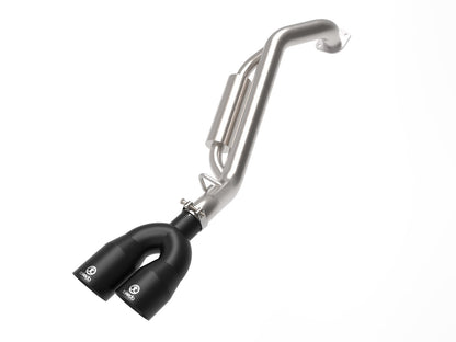 Takeda 2-1/2 Inch 304 Stainless Steel Axle-Back Exhaust System w/ Tips Hyundai Kona N Line 24-25 L4-1.6L (t) FWD aFe Power-6