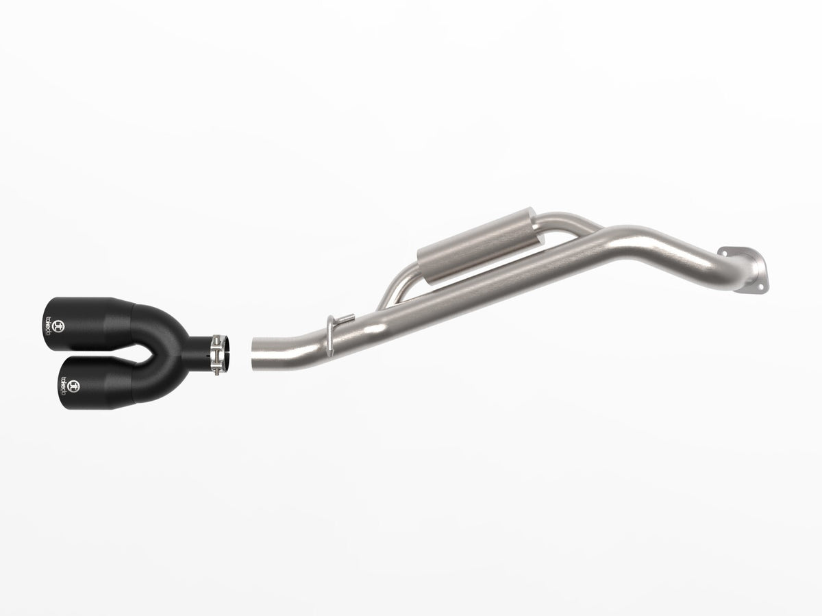 Takeda 2-1/2 Inch 304 Stainless Steel Axle-Back Exhaust System w/ Tips Hyundai Kona N Line 24-25 L4-1.6L (t) FWD aFe Power-7