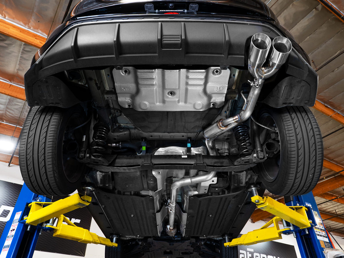 Takeda 2-1/2 Inch 304 Stainless Steel Axle-Back Exhaust System w/ Tips Hyundai Kona N Line 24-25 L4-1.6L (t) FWD aFe Power-4