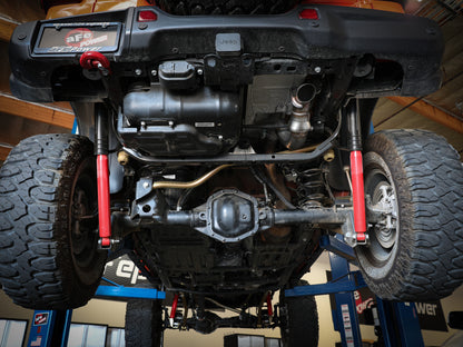 Large Bore-HD 3 Inch 304 Stainless Steel Dpf-Back Hi-Tuck Exhaust System Jeep Wrangler (Jl) 20-23 V6-3.0L (td) EcoDiesel aFe Power-4