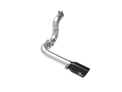 Large Bore-HD 3 Inch 304 Stainless Steel Dpf-Back Exhaust System w/ Tip Jeep Wrangler (Jl) 20-23 V6-3.0L (td) EcoDiesel aFe Power-6