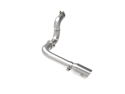 Large Bore-HD 3 Inch 304 Stainless Steel Dpf-Back Exhaust System w/ Tip Jeep Wrangler (Jl) 20-23 V6-3.0L (td) EcoDiesel aFe Power