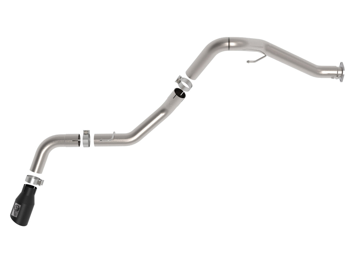 Vulcan Series 3 Inch 304 Stainless Steel Dpf-Back Exhaust System w/Tip Jeep Gladiator (Jt) 21-23 V6-3.0L (td) aFe Power-9