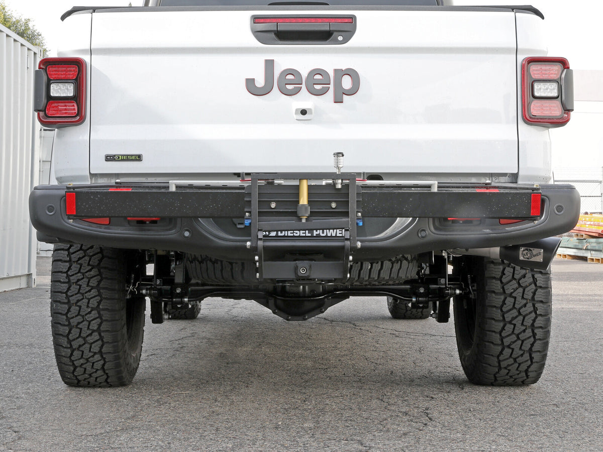 Vulcan Series 3 Inch 304 Stainless Steel Dpf-Back Exhaust System w/Tip Jeep Gladiator (Jt) 21-23 V6-3.0L (td) aFe Power-11