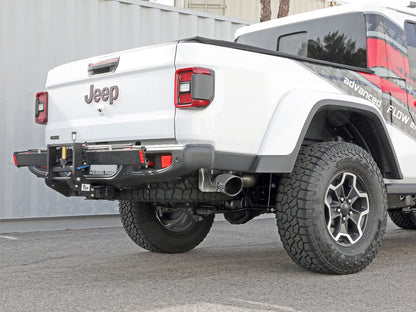 Vulcan Series 3 Inch 304 Stainless Steel Dpf-Back Exhaust System w/Tip Jeep Gladiator (Jt) 21-23 V6-3.0L (td) aFe Power-3