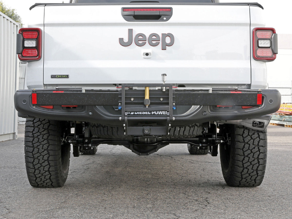 Vulcan Series 3 Inch 304 Stainless Steel Dpf-Back Exhaust System w/Tip Jeep Gladiator (Jt) 21-23 V6-3.0L (td) aFe Power-4