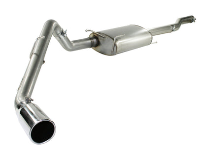 Mach Force-Xp 3 Inch 409 Stainless Steel Cat-Back Exhaust System Dodge Trucks 1500 04-05 V8-5.7L Hemi aFe Power