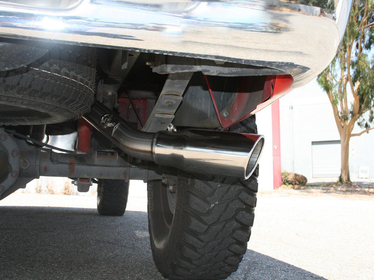 Mach Force-Xp 3 Inch 409 Stainless Steel Cat-Back Exhaust System Dodge Trucks 1500 04-05 V8-5.7L Hemi aFe Power-5