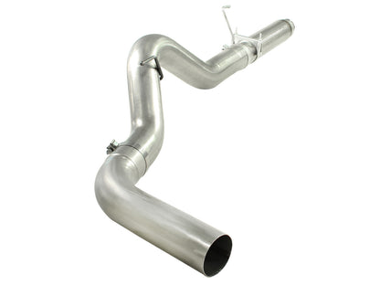 Large Bore-HD 5 Inch 409 Stainless Steel Dpf-Back Exhaust System Dodge Diesel Trucks 07.5-12 L6-6.7L (td) aFe Power