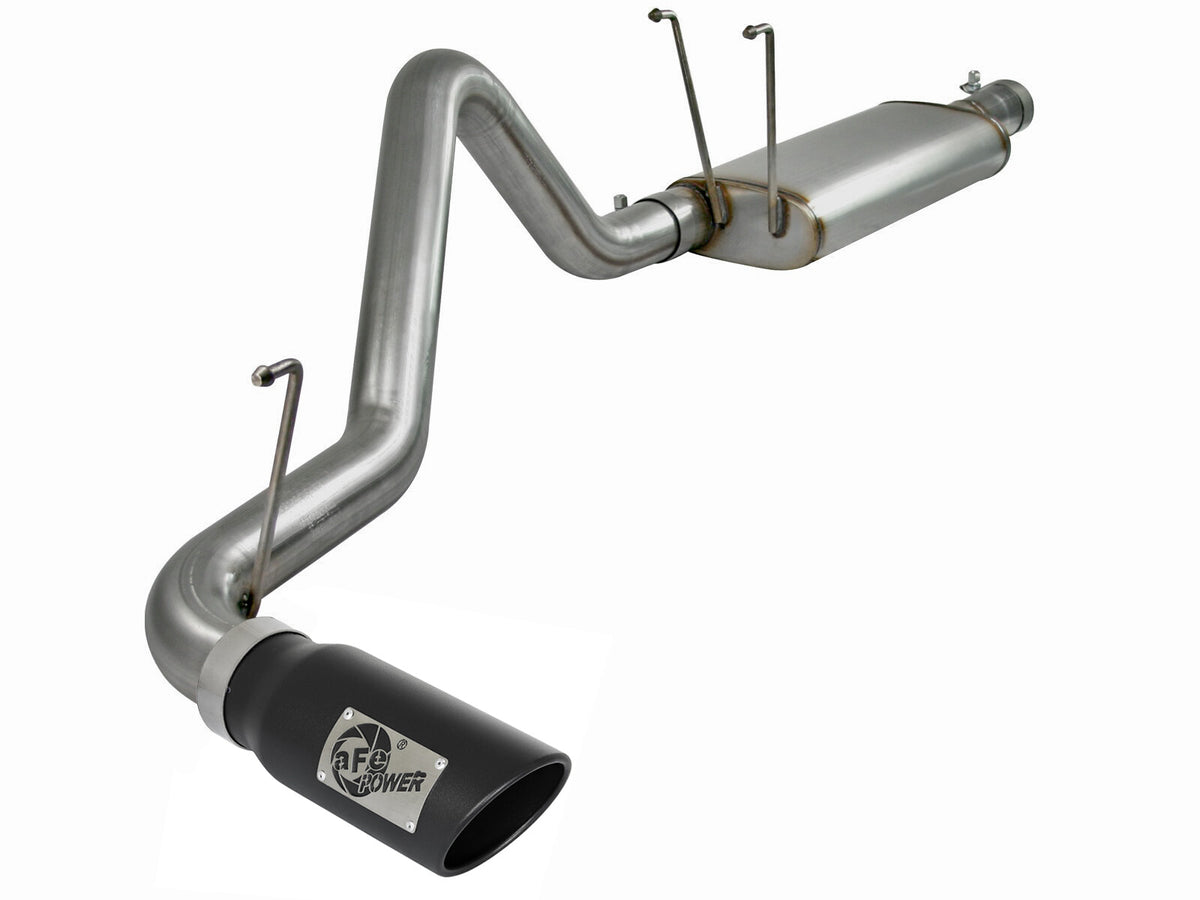 Mach Force-Xp 3 Inch Cat-Back Exhaust System with Dual Tips Dodge/Ram 1500 09-18 / Ram 1500 Classic 19-24 V8-5.7L Hemi aFe Power-6