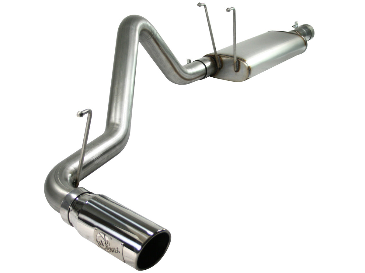 Mach Force-Xp 3 Inch Cat-Back Exhaust System with Dual Tips Dodge/Ram 1500 09-18 / Ram 1500 Classic 19-24 V8-5.7L Hemi aFe Power