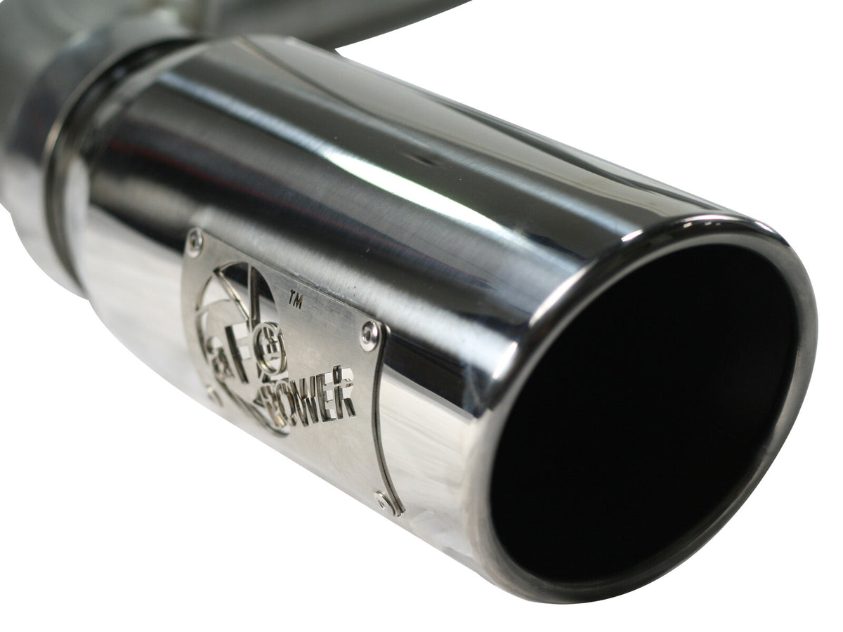 Mach Force-Xp 3 Inch Cat-Back Exhaust System with Dual Tips Dodge/Ram 1500 09-18 / Ram 1500 Classic 19-24 V8-5.7L Hemi aFe Power-3
