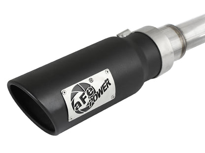Large Bore-HD 2-1/2 Inch 409 Stainless Steel Dpf-Back Exhaust System w/ Tip Ram 1500 EcoDiesel 14-19 V6-3.0L (td) aFe Power-9