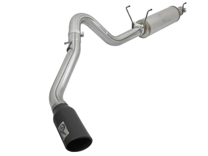 Mach Force-Xp 4 Inch 409 Stainless Steel Cat-Back Exhaust System w/ Tip Ram 2500 / Wagon / 3500 14-22 V8-6.4L Hemi aFe Power-5