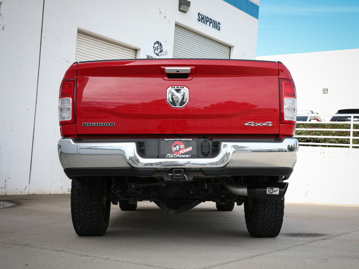 Mach Force-Xp 4 Inch 409 Stainless Steel Cat-Back Exhaust System w/ Tip Ram 2500 / Wagon / 3500 14-22 V8-6.4L Hemi aFe Power-8