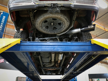Mach Force-Xp 4 Inch 409 Stainless Steel Cat-Back Exhaust System w/ Tip Ram 2500 / Wagon / 3500 14-22 V8-6.4L Hemi aFe Power-9