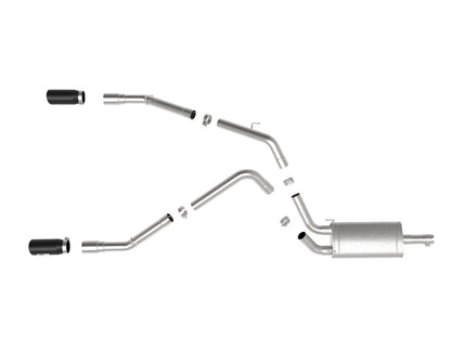 Apollo GT Series 3 Inch 409 Stainless Steel Cat-Back Exhaust System w/ Tip Dodge/Ram 1500 09-18 / Ram 1500 Classic 19-24 V8-5.7L Hemi aFe Power-10
