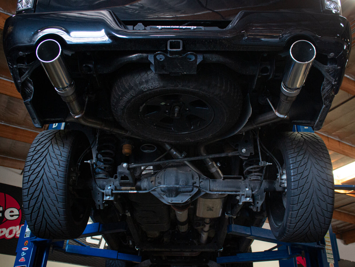 Apollo GT Series 3 Inch 409 Stainless Steel Cat-Back Exhaust System w/ Tip Dodge/Ram 1500 09-18 / Ram 1500 Classic 19-24 V8-5.7L Hemi aFe Power-6
