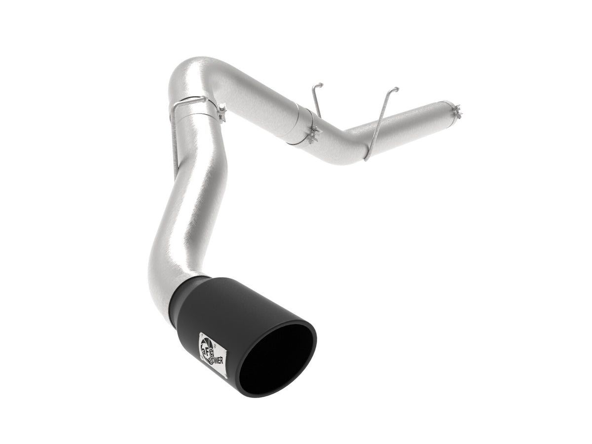 Large Bore-HD 5 Inch 409 Stainless Steel Dpf-Back Exhaust System w/ Tip Ram Diesel Trucks 19-26 L6-6.7L (td) Slant Cut aFe Power-4