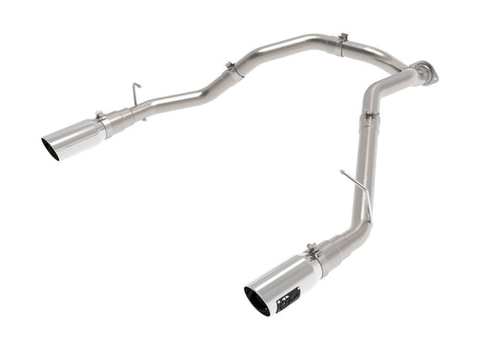 Large Bore-HD 3 Inch 409 Stainless Steel Dpf-Back Exhaust System w/ Tip Ram 1500 20-23 V6-3.0L (td) aFe Power